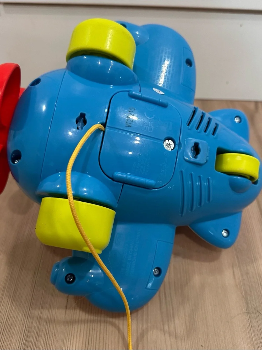 VTech Light & Sound Pull-Along Airplane Toy - White, Blue, Red, Green